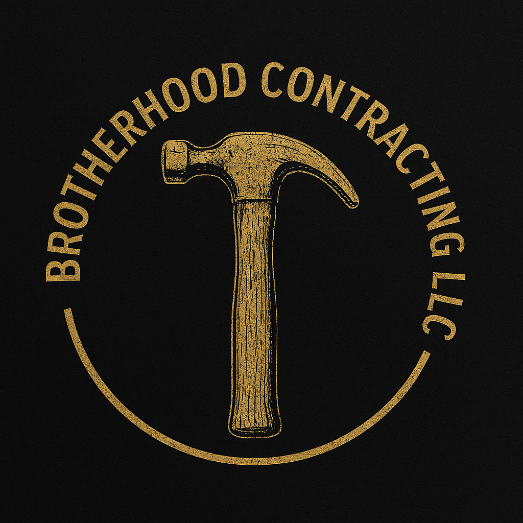 Brotherhood Contracting hammer logo